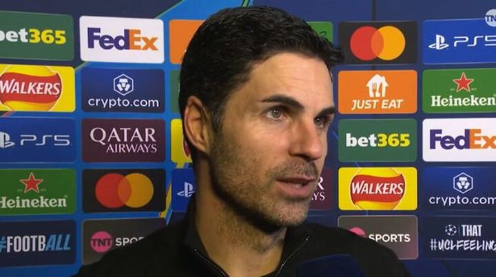 Arteta makes ‘struggling’ joke as Arsenal’s UCL status not yet confirmed