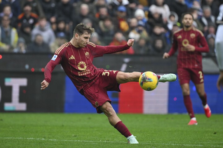 Udinese 1-2 Roma: Dovbyk & Pellegrini both net penalty to earn comeback