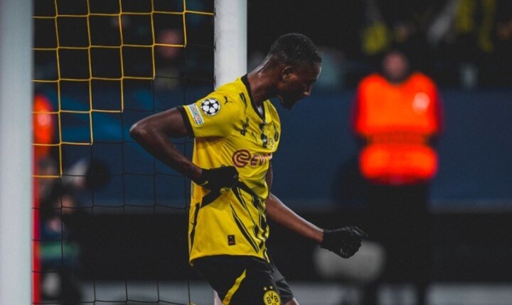 Dortmund 3-1 Shakhtar: Guirassy nets double as BVB seal play-offs spot