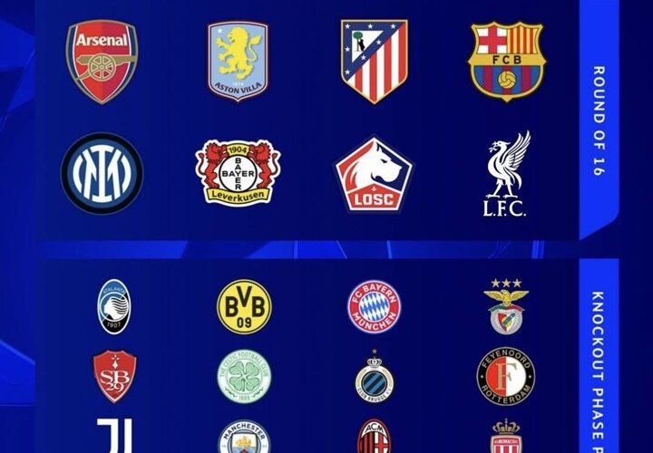 🔑ALL YOU NEED about UCL knockout phase play-off draw：Where, when, who?