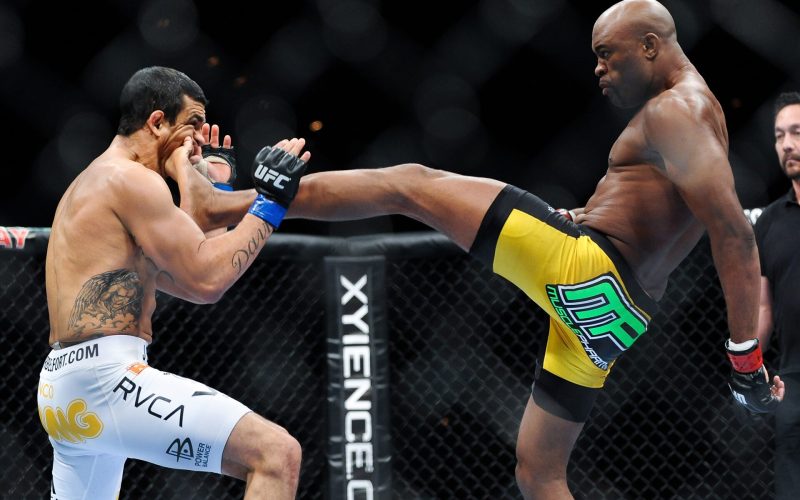 Anderson Silva scored famous front kick KO on stacked UFC 126 card featuring Jon Jones and Demetrious Johnson