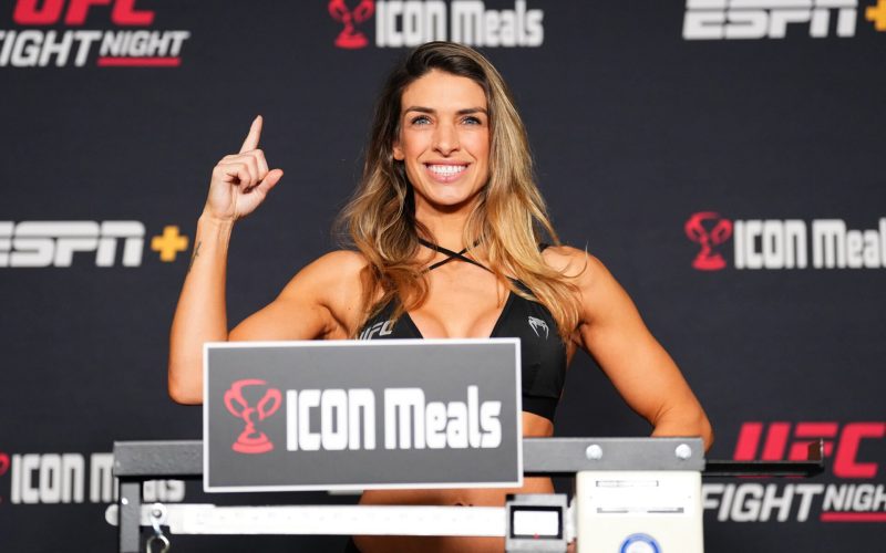 Mackenize Dern and Amanda Ribas hits the scales as first UFC event of 2025 edges closer