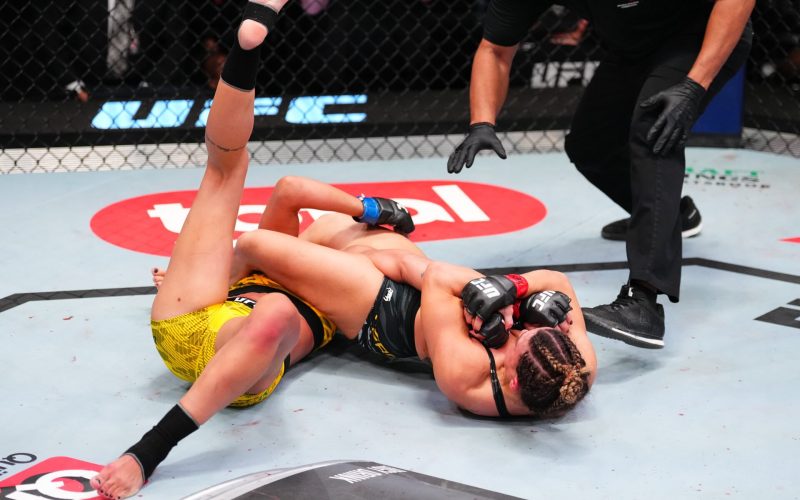 Mackenzie Dern vs Amanda Ribas RESULT: Rematch ends with submission in UFC Vegas 101 main event