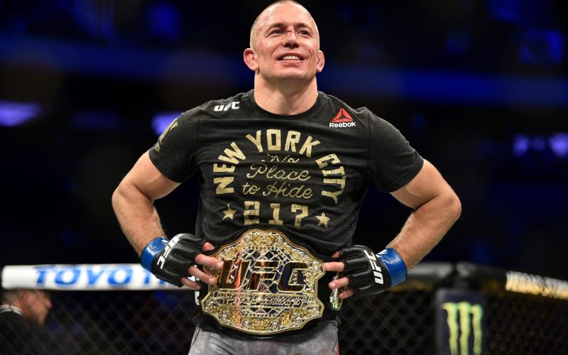 Georges St-Pierre names his UFC pound-for-pound number one weeks out from title fight