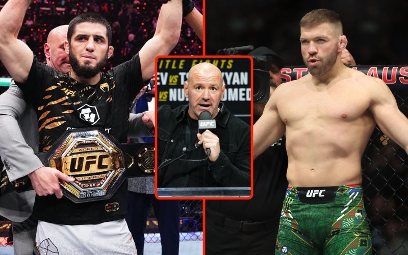 Dana White reacts to Islam Makhachev’s planned move to middleweight to fight Dricus Du Plessis… ‘I don’t know about that’