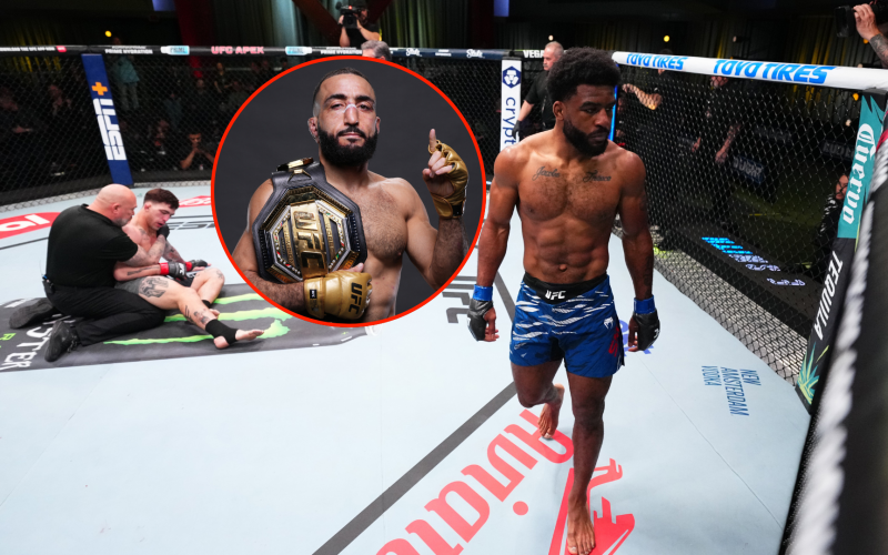 Belal Muhammad called out by undefeated UFC prospect who landed first round KO in debut on eight days’ notice