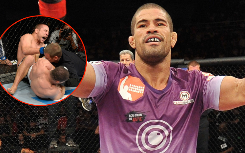 Rousimar Palhares got banned from UFC for cranking nasty submission after opponent tapped out