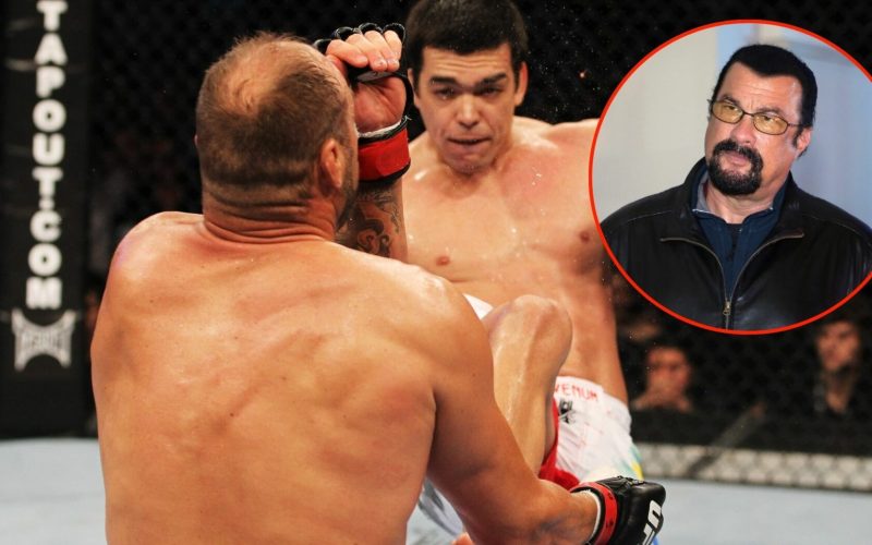 ‘Steven Seagal called that fight’… Legendary referee claims actor made weirdly accurate prediction before famous UFC KO