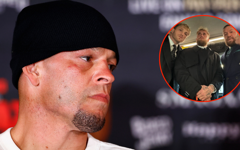 Nate Diaz blasts ‘dorks’ Conor McGregor, Jake Paul, and Logan Paul after shock link up