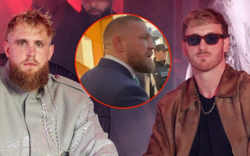 Conor McGregor threatens to ‘slap’ Logan and Jake Paul in new footage from shock link up