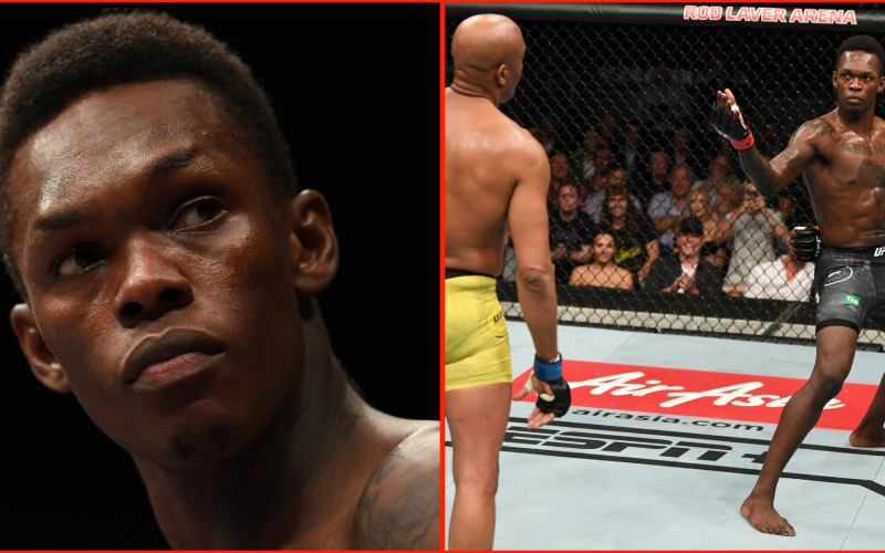 Israel Adesanya ‘styled’ on a UFC legend in last non-title fight ahead of UFC Riyadh