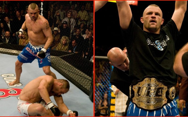 Chuck Liddell did what no other man could when he knocked out legend to become UFC champion