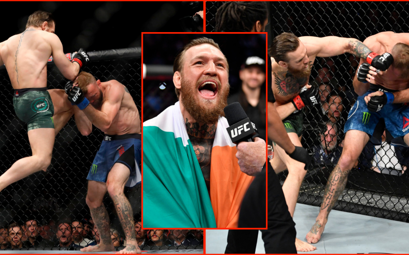 Conor McGregor needed just 40 seconds to demolish UFC Hall of Famer using ‘unbelievable’ rare strikes