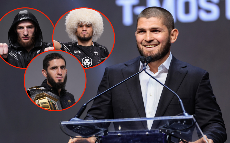 ‘I will give everything’… Khabib Nurmagomedov sends final message to three teammates competing at UFC 311