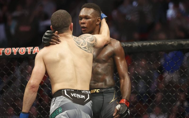 ‘It’s a funny world’… Robert Whittaker explains how he ended up training with old rival Israel Adesanya