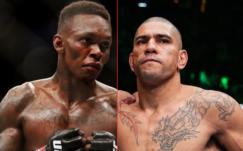 ‘This is wild’… Fans react to Israel Adesanya and Alex Pereira sitting together at UFC 312