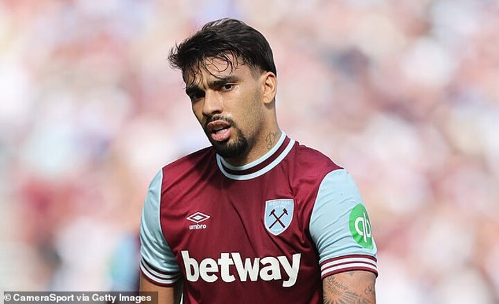 West Ham are dealt huge injury blow as Paqueta forced to withdraw from training