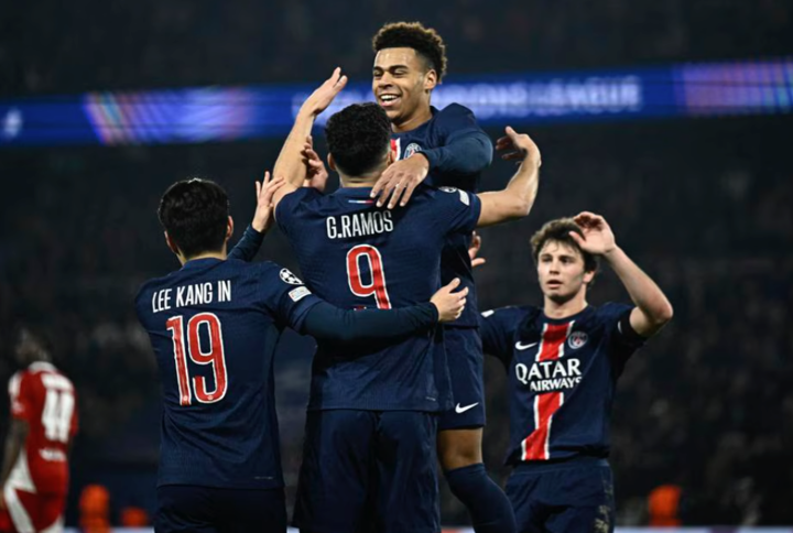 PSG 7-0 Brest (agg 10-0): Massacre in Paris as SEVEN players on scoresheet