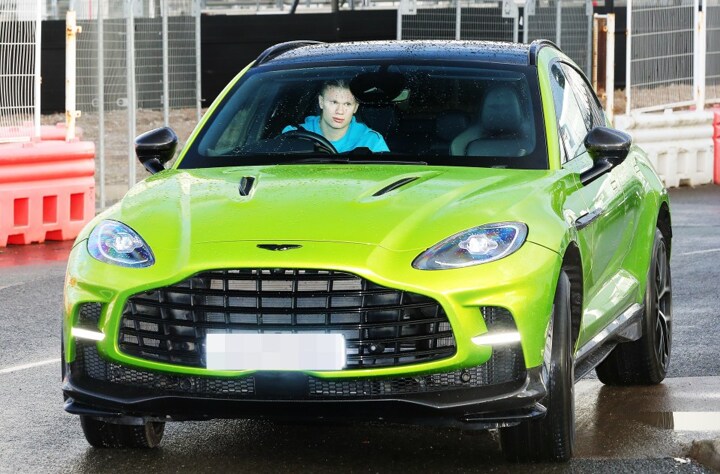 Haaland seen in second brand new motor of the week as he buys £350k Aston Martin