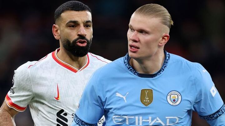 Mohamed Salah aims ‘easy’ dig at Erling Haaland ahead of Man City vs Liverpool