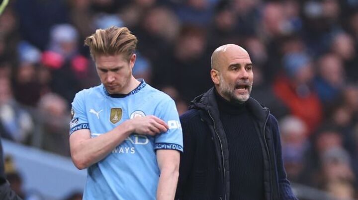 Kevin De Bruyne forced to change Man City exit plan after Pep Guardiola hint