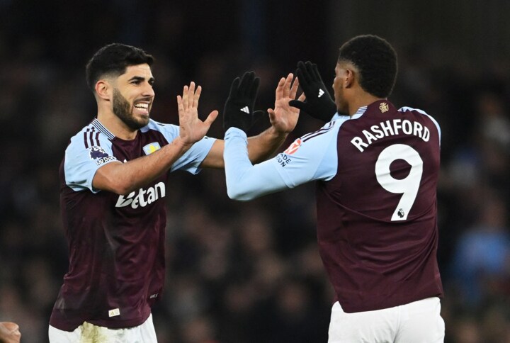 Aston Villa 2 Chelsea 1: Jorgensen in last-minute howler as Asensio scores twice from super-sub Rashford assists