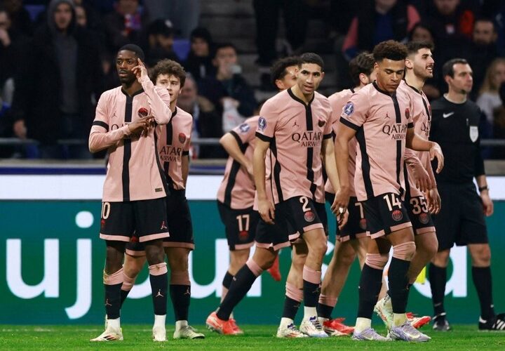 Lyon 2-3 PSG: Hakimi nets brace as Dembele scores in 5-goal thriller