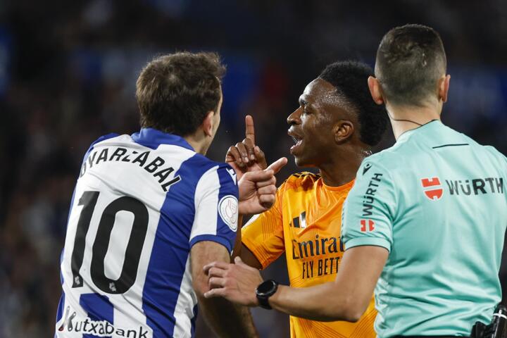 Vinicius Junior subjected to racist abuse during Copa del Rey match