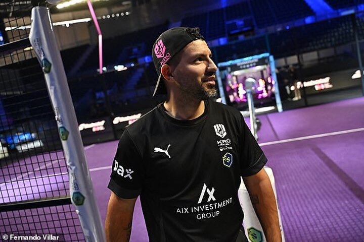 Aguero, Gasly & Eva Longoria battle in star-studded celebrity padel competition