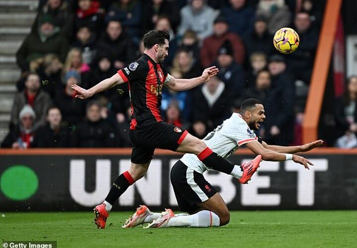 Fans SLAM ‘disgrace’ decision to award Liverpool a penalty at Bournemouth