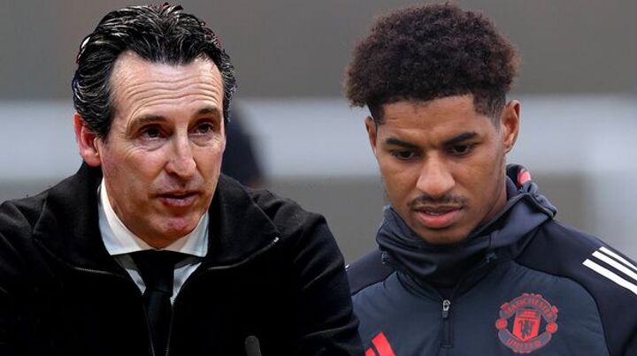 Marcus Rashford loan transfer silence broken by Aston Villa boss Unai Emery