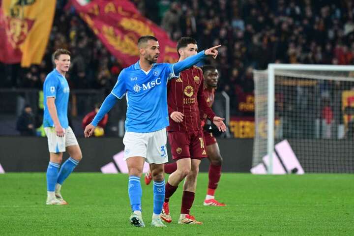 Late Angelino volley stuns league leaders Napoli and earns Roma draw