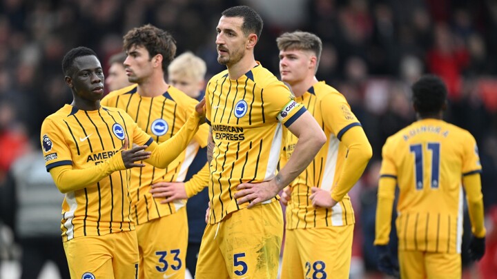 ‘We’re rock bottom’ – Dunk slams Brighton after capitulation to Forest