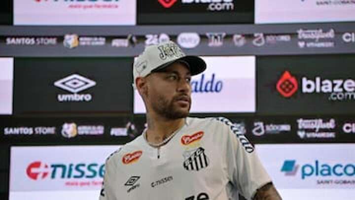 Neymar’s new look for Santos return