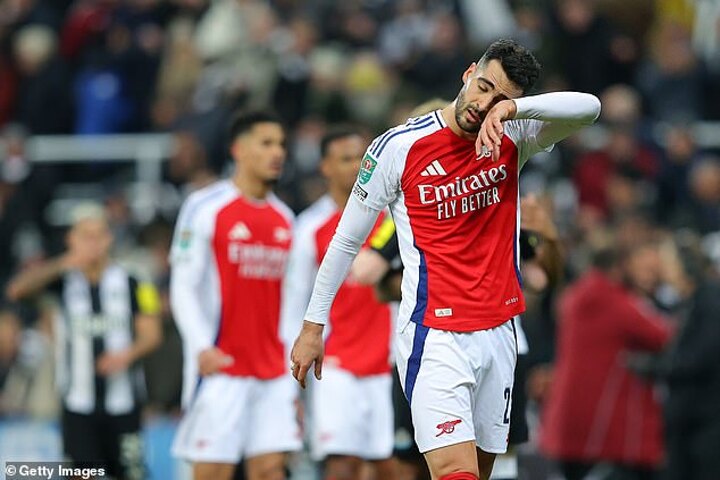 Football fans tell Arsenal to ‘stay humble’ as they revel in Mikel Arteta’s side’s Carabao Cup semi-final defeat