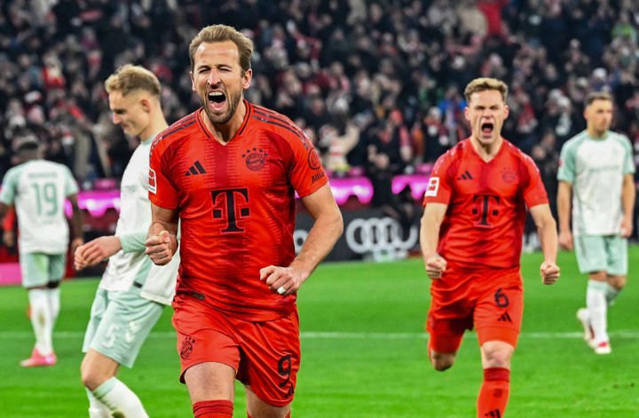 Bayern 3-0 Bremen: Kane & Sane on target to send Bayern nine points clear