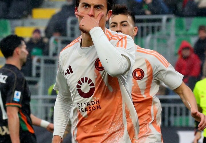 Venezia 0-1 Roma: Dybala nets penalty to secure 3 pts for visitors