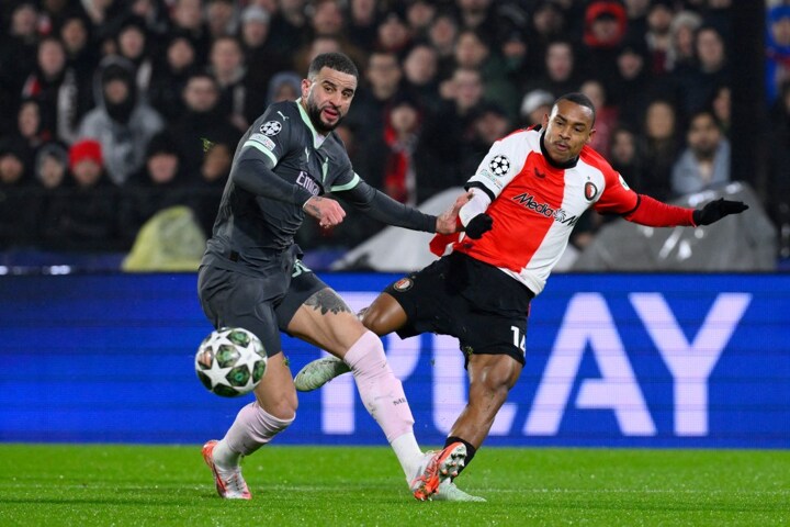 Feyenoord’s Igor Paixao at centre of Premier League transfer race after running Kyle Walker ragged in Champions League