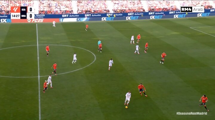 Real Madrid strike early against Osasuna courtesy of Kylian Mbappe