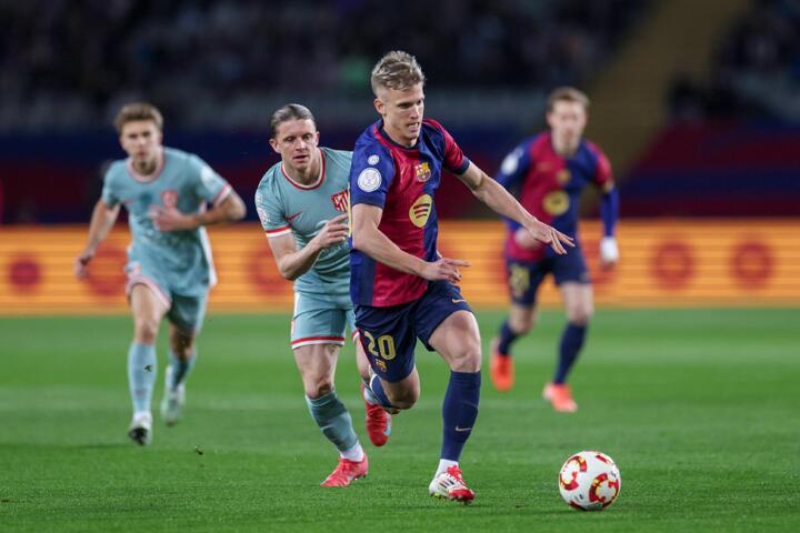 Copa del Rey tie finely poised as Barcelona and Atletico Madrid play out eight-goal thriller