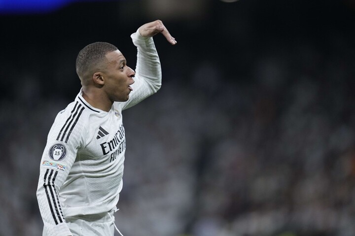 HT: Real Madrid 2-0 Man City (agg 5-2). Mbappe brace as Madrid take firm control