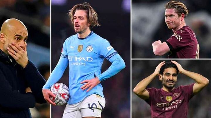 Jack Grealish tops Man City exit list as Pep Guardiola ready to brutally axe EIGHT stars