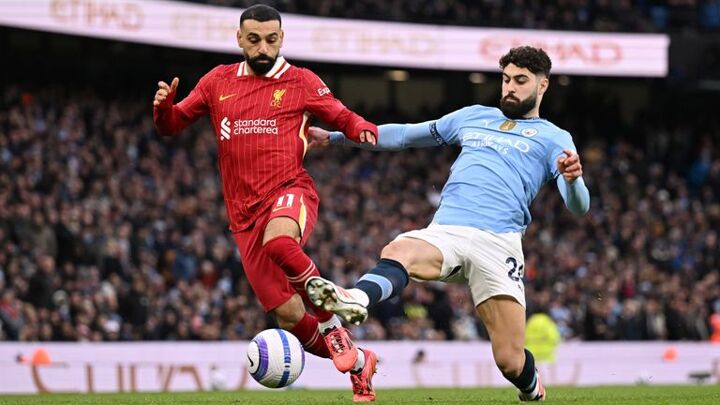 Mohamed Salah: Liverpool star earns Lionel Messi and Cristiano Ronaldo comparisons as stunning season continues against Man City