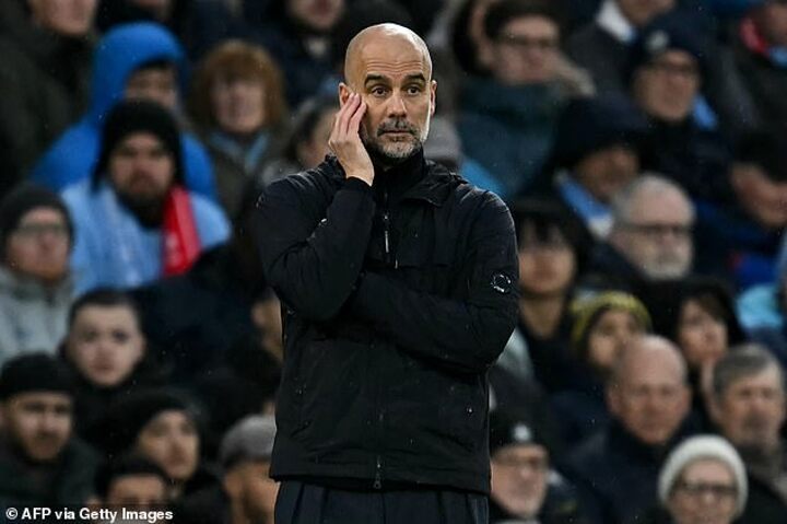 Pep Guardiola insists Man City have a ‘bright future’ despite conceding his side are ‘far away’ from contending