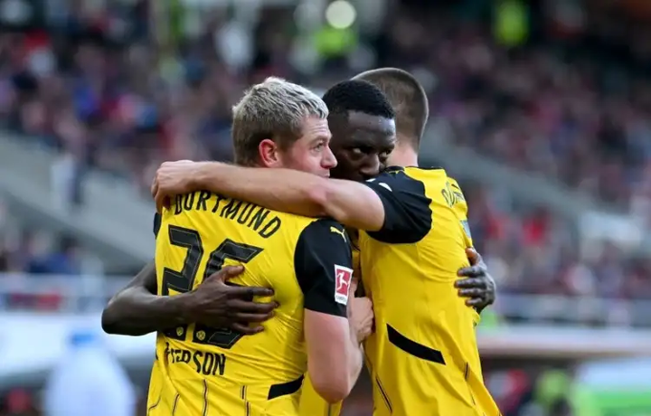 1.FC Heidenheim 1846 1-2 Dortmund: Guirassy & Beier seal victory for BVB