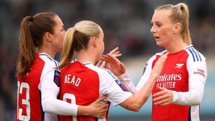 Man City Women 3-4 Arsenal Women: Stina Blackstenius’ late goal seals thrilling WSL victory for Gunners