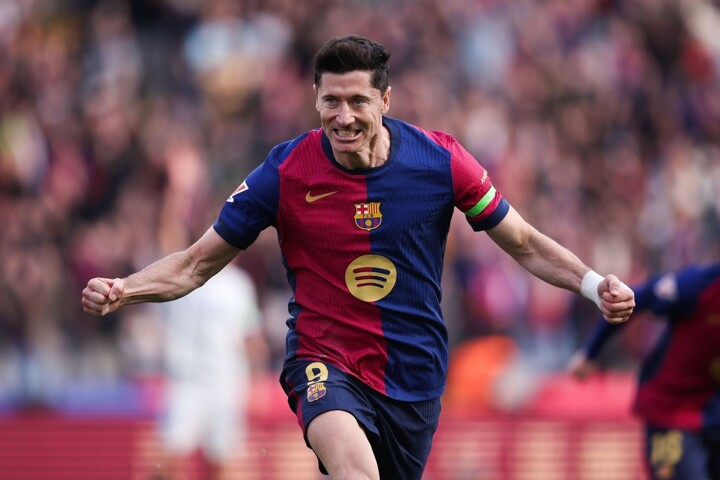 Barcelona 1-0 Alaves: Lewy nets winner, Yamal dribbles past half visitors team