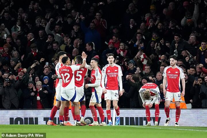 Arsenal 5-1 Man City PLAYER RATINGS: Who was Gunners’ 9/10 star man?