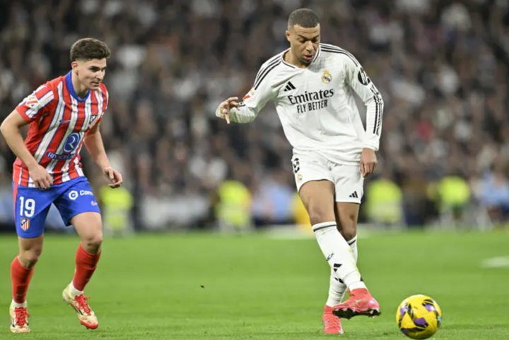 Real Madrid 1-1 Atletico: Madrid derby ends in a draw as Mbappe & Alvarez score