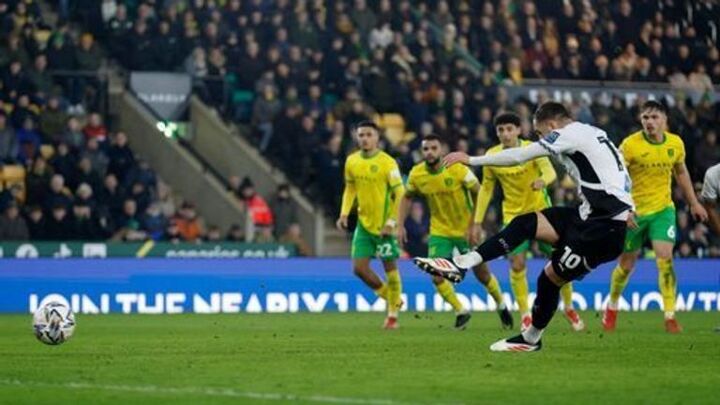 Norwich City 1-1 Derby County: Late Jerry Yates penalty earns point for Rams